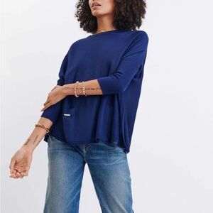Mersea Catalina Crewneck Deepwater Sweater